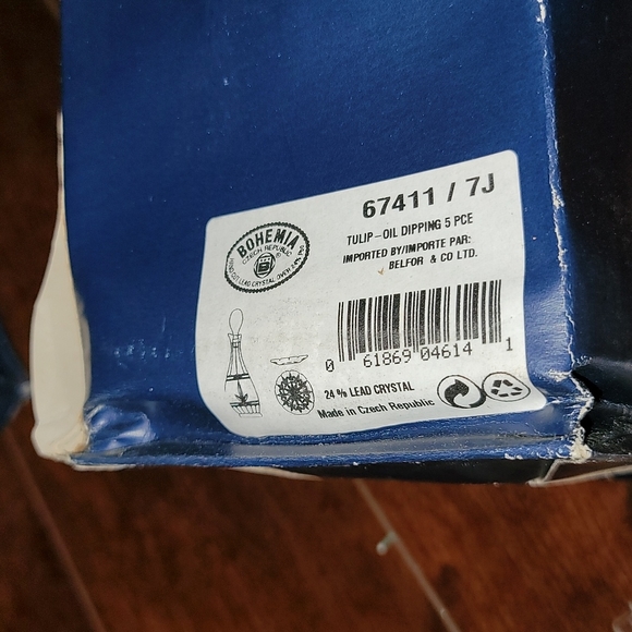 Crystal Oil or Dressing Set - Picture 14 of 14